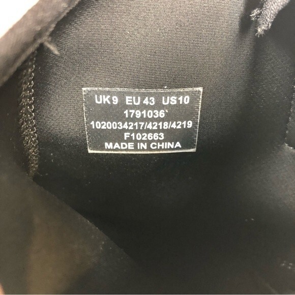 ASOS Black Chelsea Boots Scuba With Strapping Chunky Sole Size 10 - Picture 8 of 8